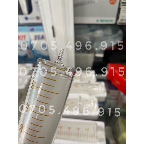 Bơm tiêm chích thuỷ tinh 100cc