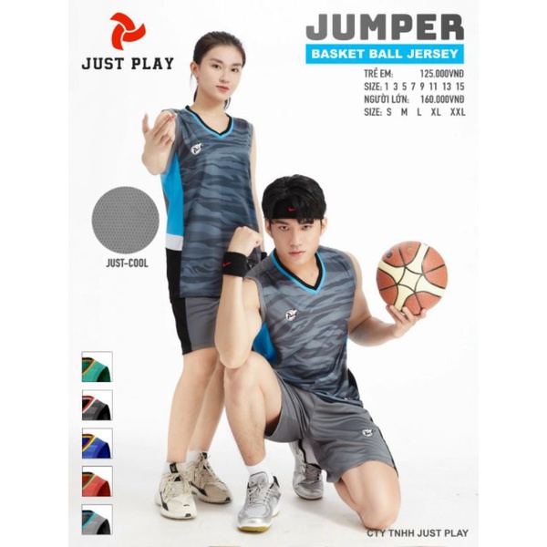 BỘ ĐỒ BÓNG RỔ JUSPLAY JUMPER
