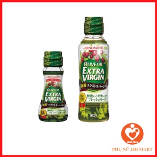 Dầu Olive nguyên chất Olivoila Extra Virgin Ajinomoto, Dầu oliu Ajinomoto Nhật bản [HSD T12/2025]