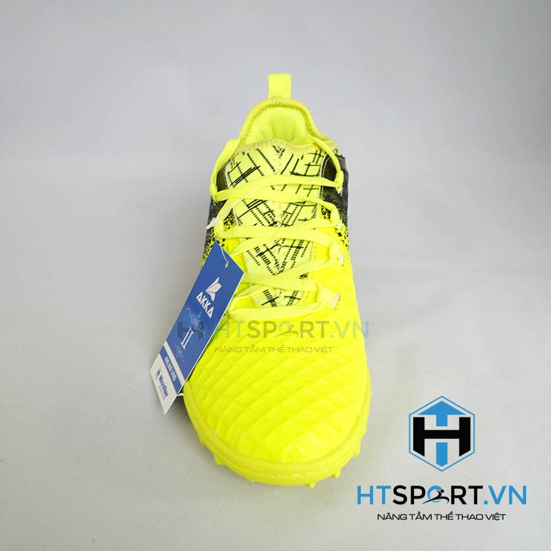 Giày  Akka Speed2 đá banh đá bóng sân cỏ nhân tạo chính hãng Full Box Xanh Nõn Chuố