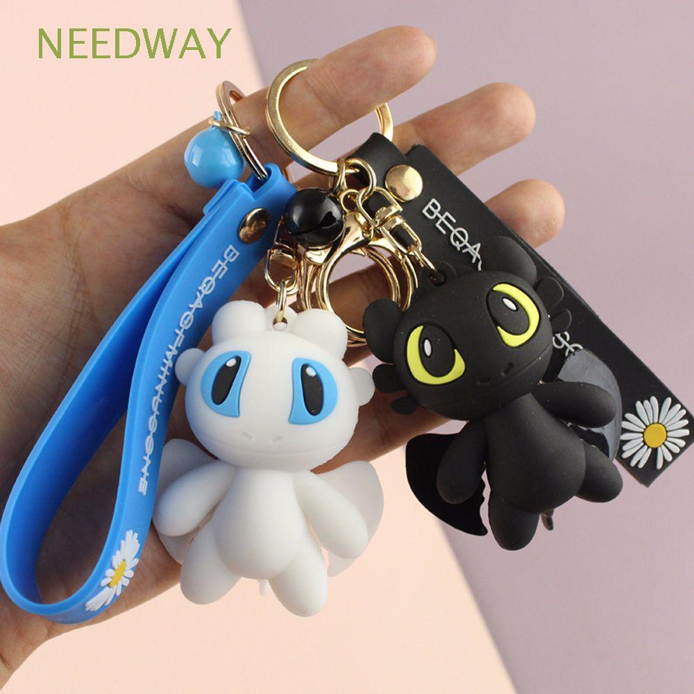 Móc khóa hình nhân vật hoạt hình How to Train Your Dragon dễ thương cho cặp đôi
