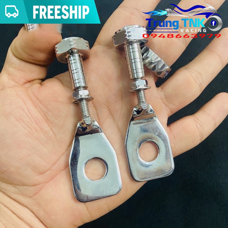Pát tăng sên inox gắn wave dream.