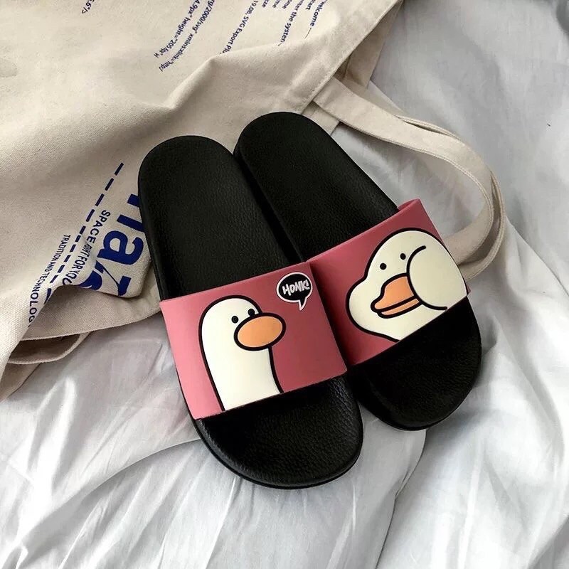 Dép Vịt Mập, quai ngang hình thú Unisex, bánh mì, đi trong nhà, đi biển -TINYSHOP 💖💖💖