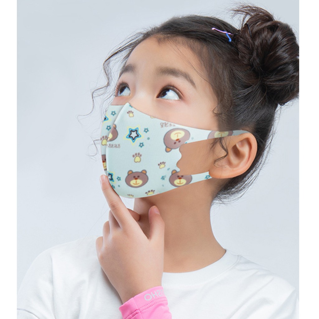 Khẩu Trang Trẻ Em 3D FASHION MASK - Vải Chống Ô Nhiễm Bụi Mịn – Bảo vệ Sức Khoẻ - Công Nghệ NHẬT BẢN - KHT.02