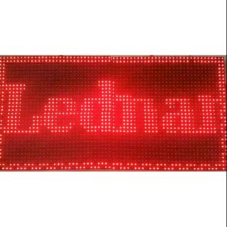 Combo biển led ma trận P10 đỏ ngoài trời KT 128*32cm