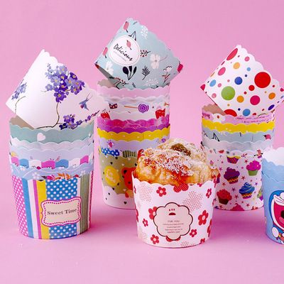SET 50 LY GIẤY CUPCAKE 6CM