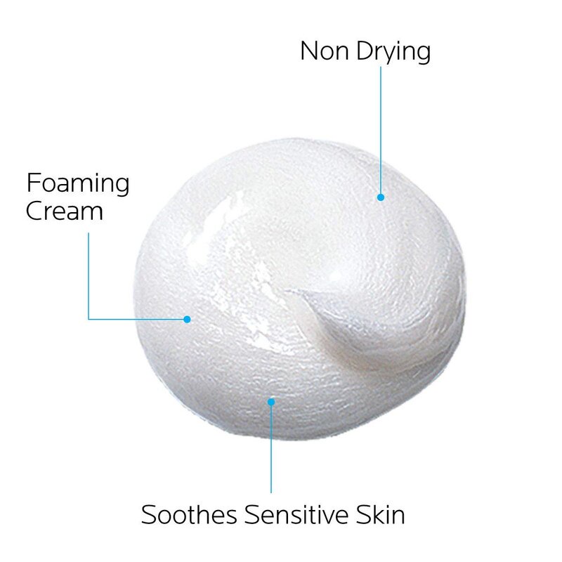 Sữa rửa mặt La Roche Posay Toleriane Foaming Cream dành cho da hỗn hợp & da dầu rất nhạy cảm  50ml - 125ml