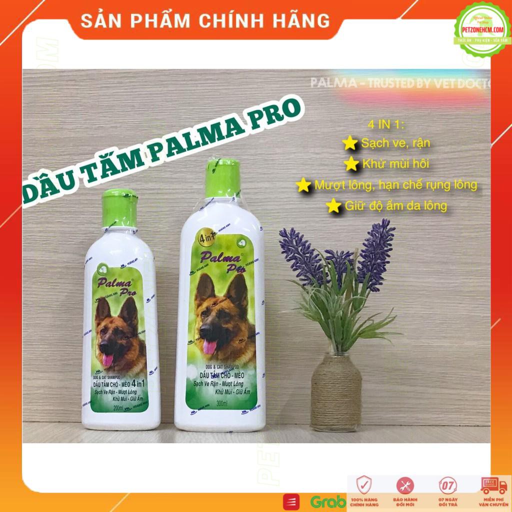 Dầu Tắm Sữa tắm Fay Palma Pro 200ml dùng cho chó mèo 4 trong 1