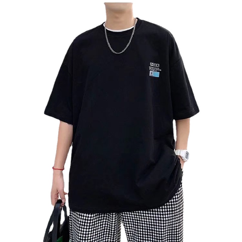 Áo Thun Tay Ngắn Dáng Rộng In Họa Tiết Thời Trang Mùa Hè Phong Cách Hàn Quốc Cho Nam Và Nữ Size M-5XL