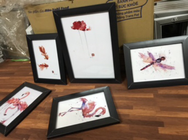 Cao cấp. Free phụ kiện. bộ 11 khung kính tặng đinh treo | BigBuy360 - bigbuy360.vn