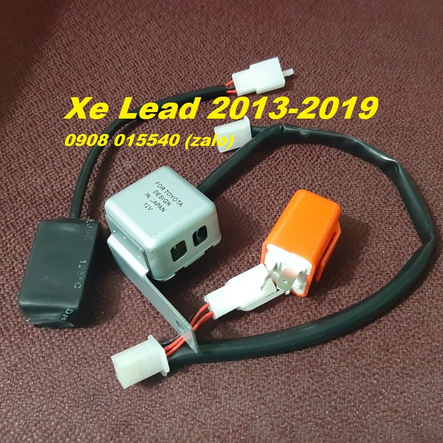 Xi nhan TING TONG xe LEAD & chớp Điện Tử 12v