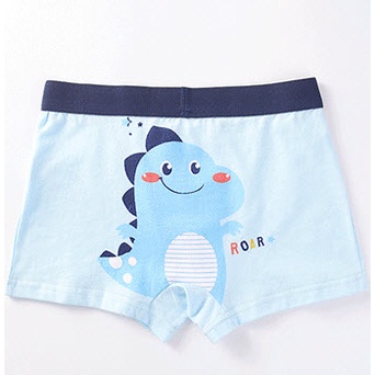 Set 6 quần chip đùi cotton cho bé trai, quần lót bé trai size 9kg-45kg