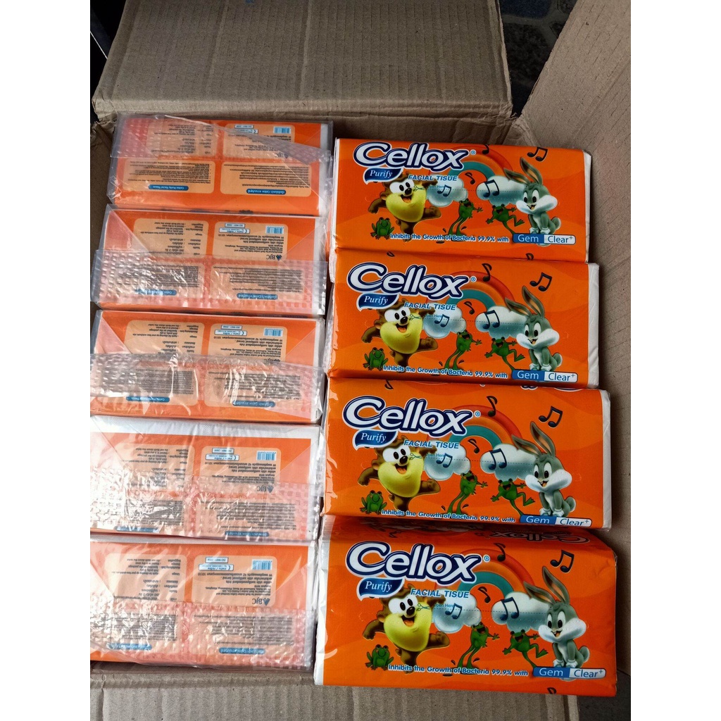 COMBO 10 BỊCH KHĂN GIẤY RÚT 260 TỜ CELLOX