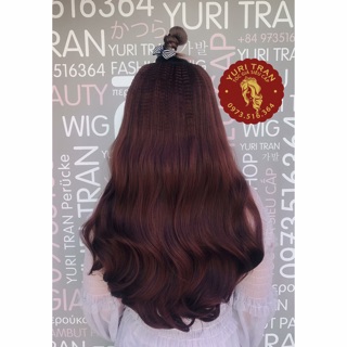 [ẢNH THẬT 100%] Tóc giả Yuritran chính hãng (Tóc kẹp chữ U xoăn bầu có 3 màu)