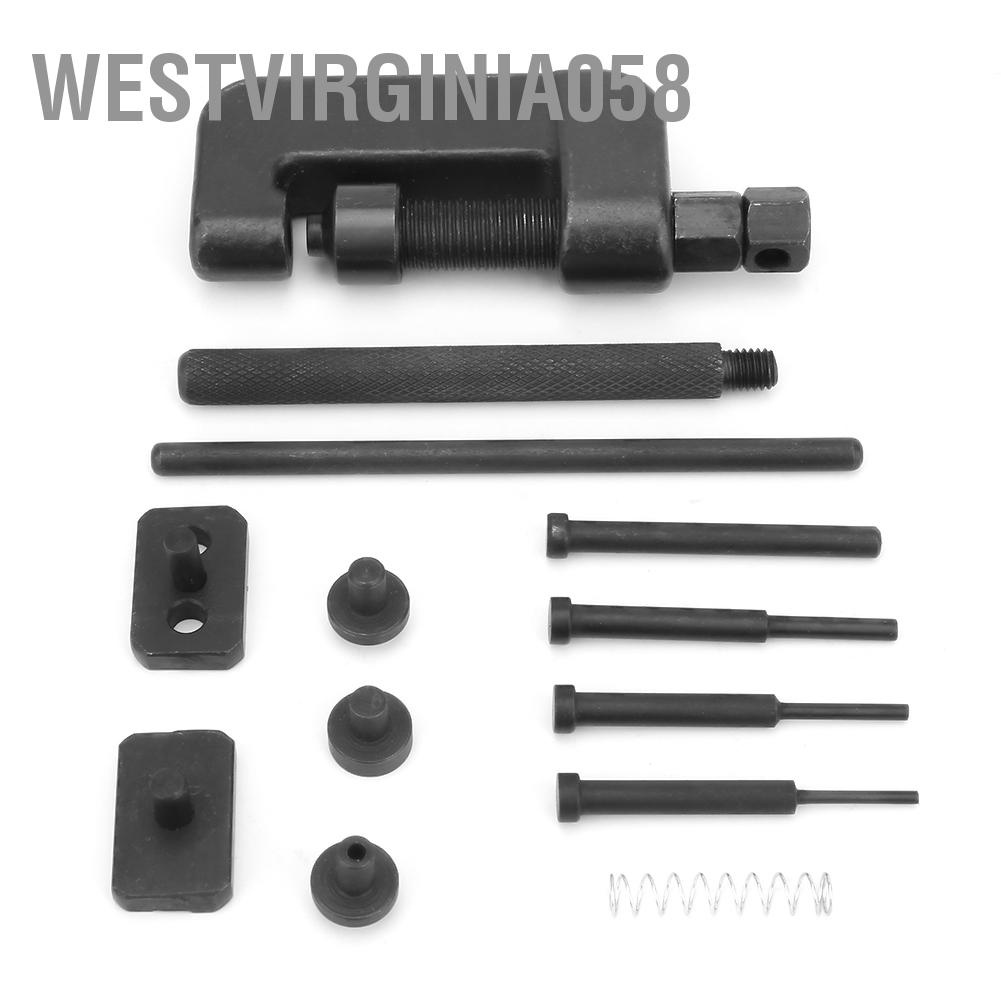 Westvirginia058 Bộ ngắt xích chia bộ liên kết đinh tán công cụ sửa chữa cho xe đạp máy
