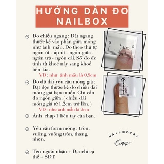 Nailbox theo yêu cầu từ 140k-350k