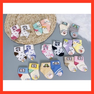 Set 2 đôi tất sơ sinh cho bé