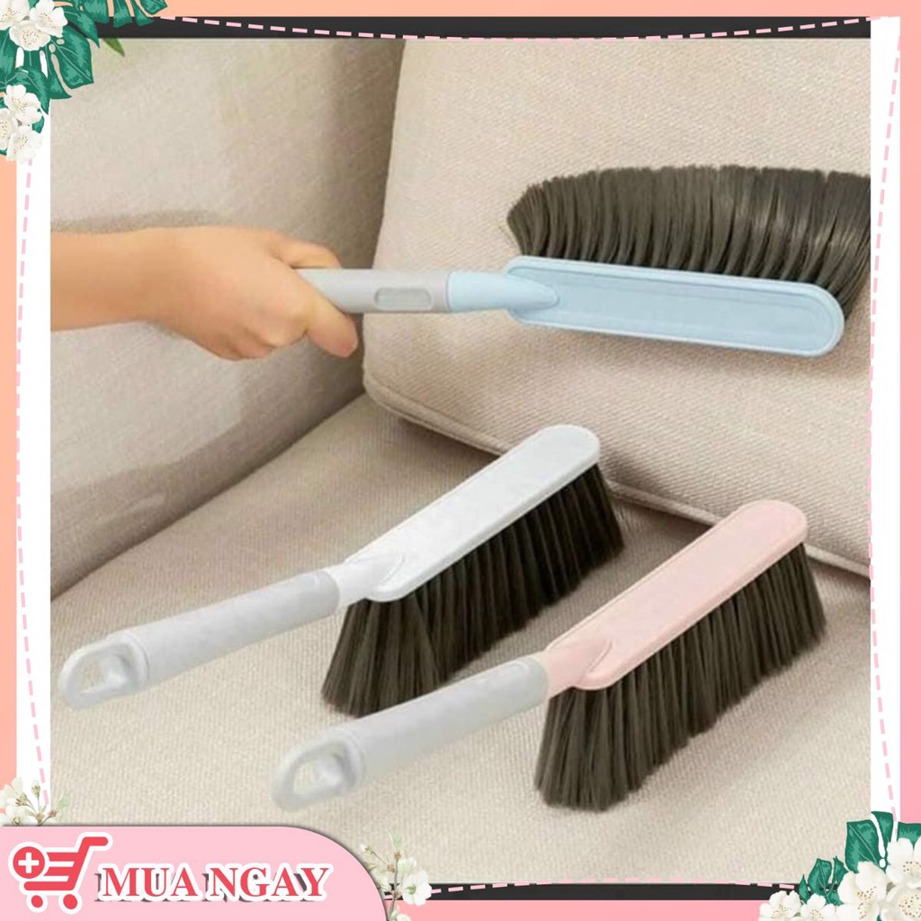 (Hàng có sẵn) Cọ chổi, bàn chải cầm tay vệ sinh quét bụi nệm sofa, ghế xe ô tô hàng cao cấp