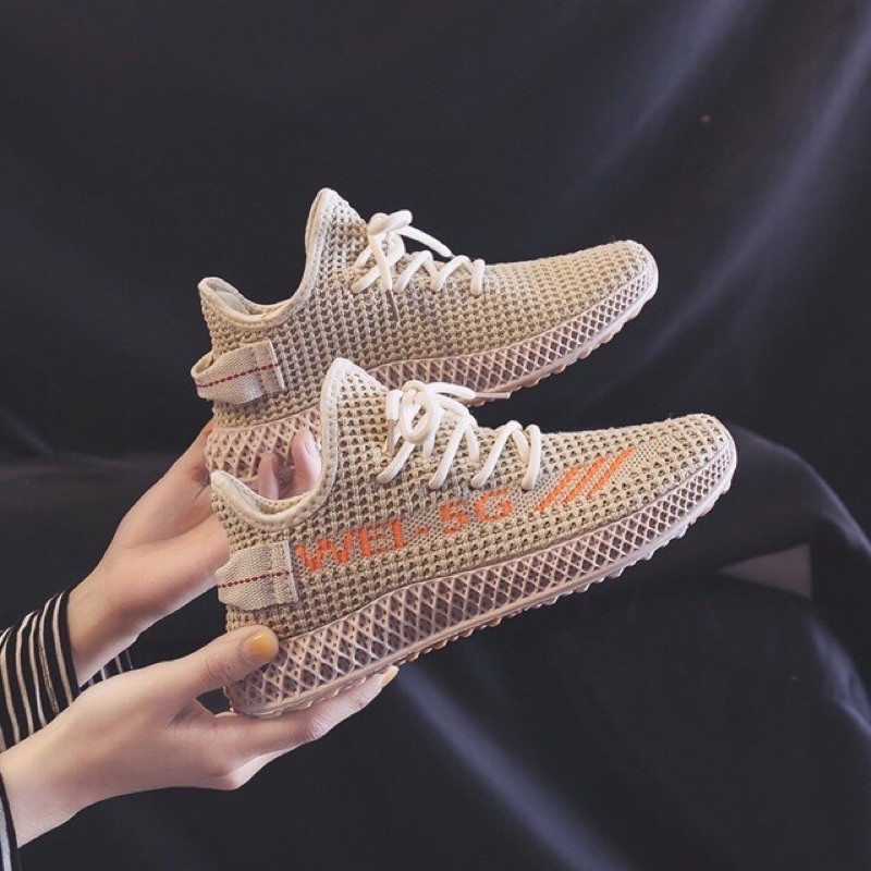 [Mã FAMINI245 giảm 10k đơn từ 20k] Giày Nữ Giày Thể Thao Yz Cổ Chun Đế Tổ Ong Thoáng Khí - Mã 350 | BigBuy360 - bigbuy360.vn