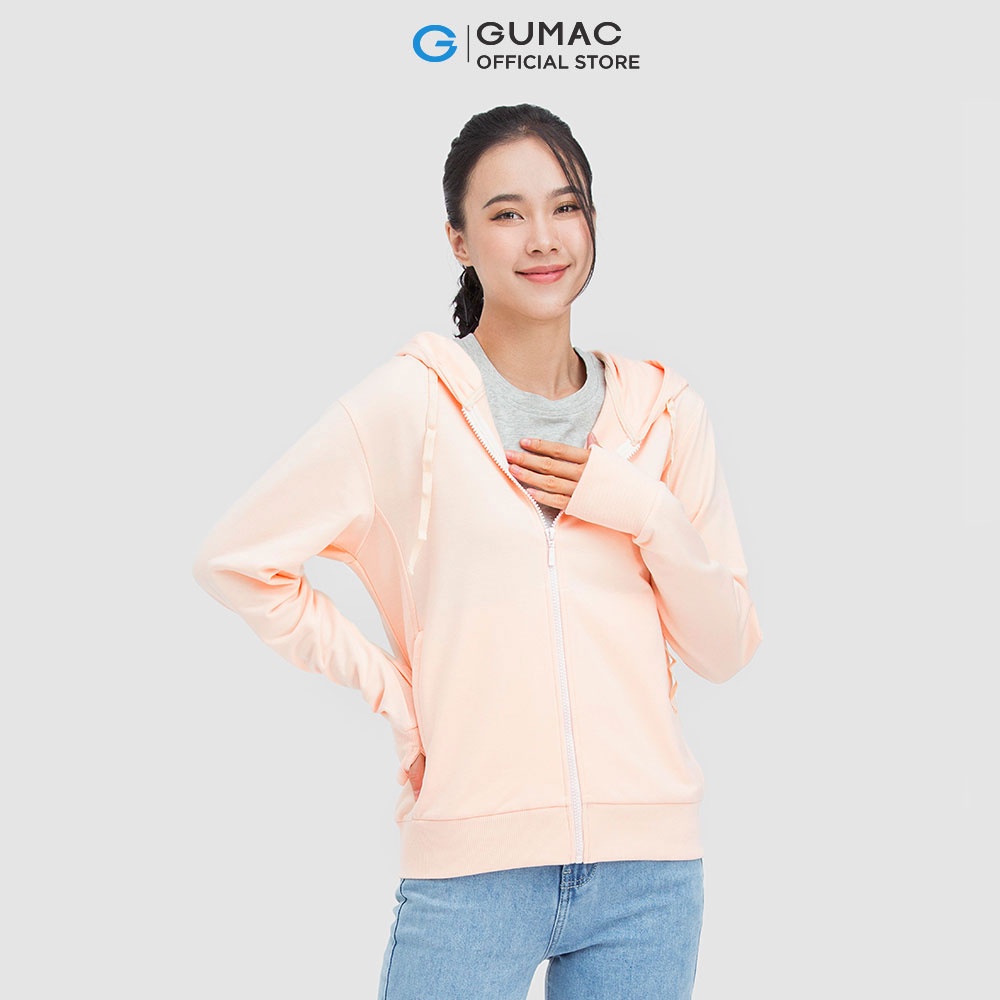 Áo khoác có nón nữ thời trang GUMAC AC05024