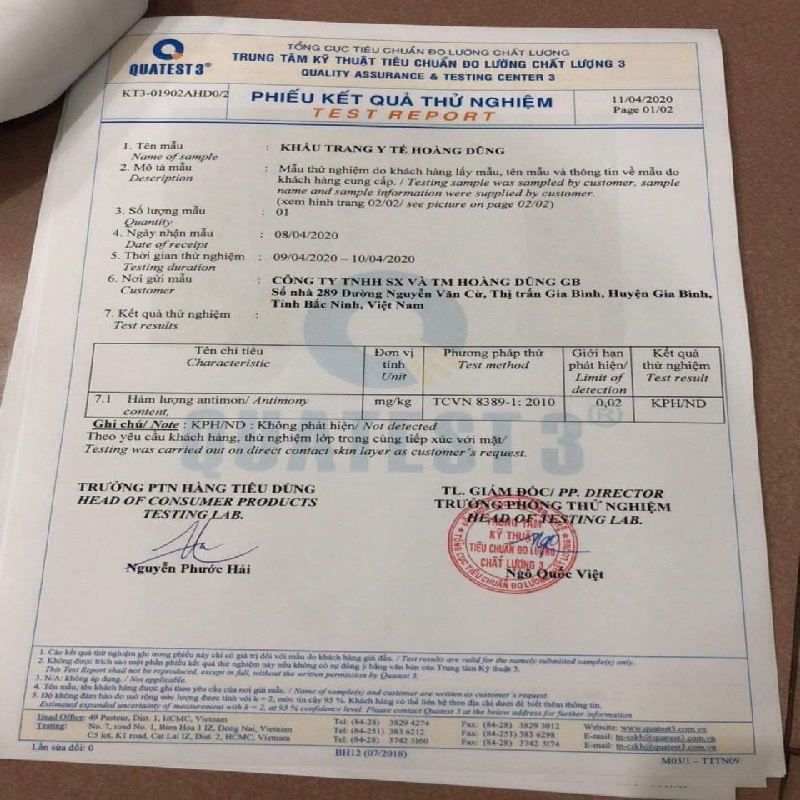 ( 50 Chiếc) Khẩu Trang 4D KF94 Hàn Quốc Chống Bụi Mịn Và Kháng Khuẩn( Hoàng Dũng)