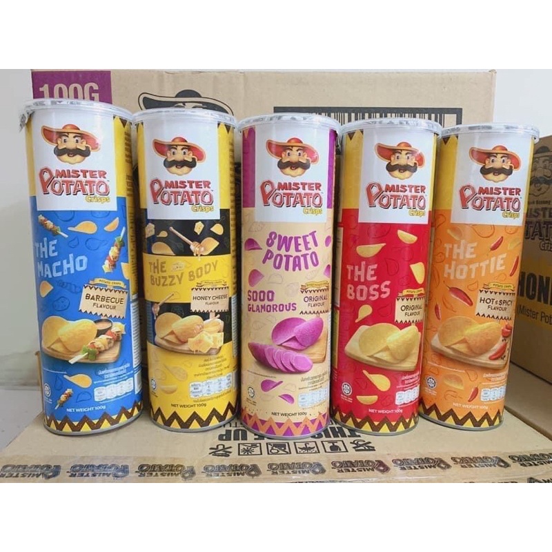 Khoai tây ống Mister Potato 28k/1 ống