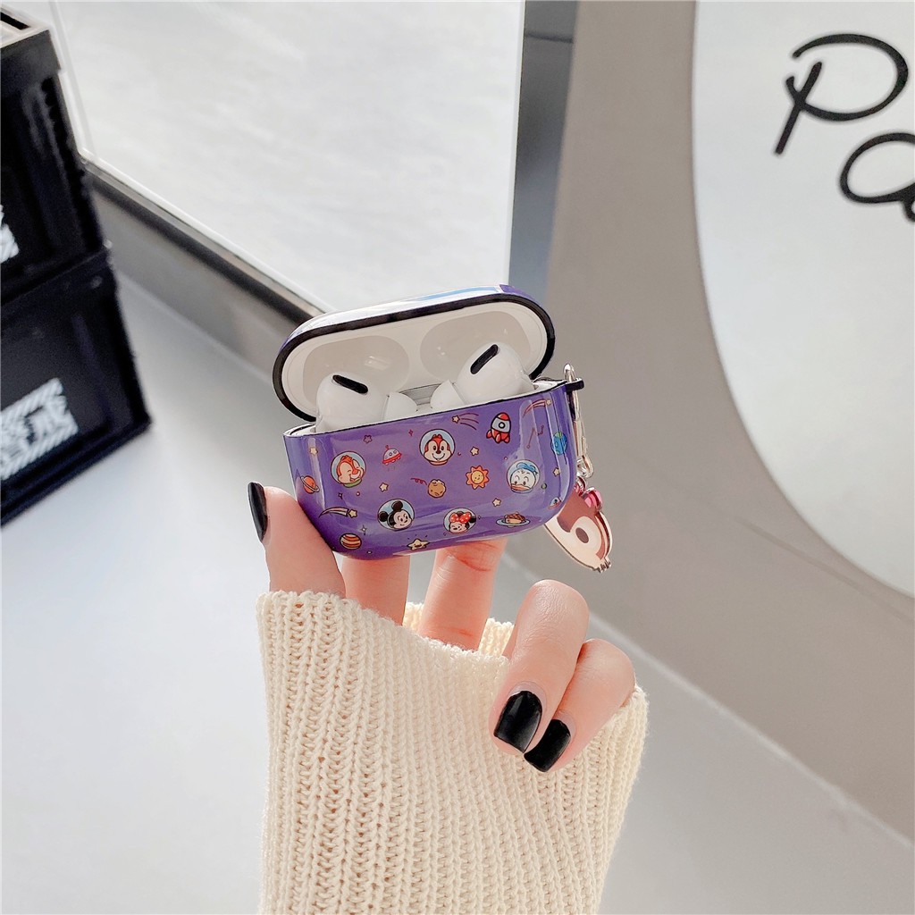 Vỏ Bảo Vệ Hộp Đựng Tai Nghe Họa Tiết Hoạt Hình Dễ Thương Dành Cho Iphone Airpods Pro 1/2 | BigBuy360 - bigbuy360.vn