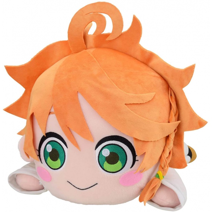 Gấu bông The Promised Neverland Emma Ray Norman Mega Jumbo Nesoberi chính hãng Nhật Bản