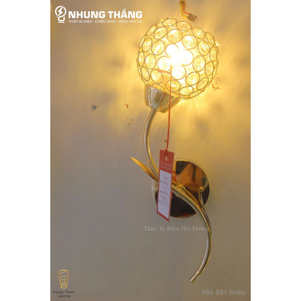 Đèn Gắn Tường DT-B1023 Hình Bông Hoa Tô Điểm Thêm Vẻ Đẹp Tinh Tế Cho Căn Phòng - Tặng Kèm Bóng 3 Chế Độ - BH 1Năm