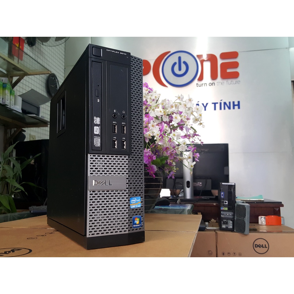 Xác case máy tính Barebone Dell optiplex 790 / 990 Chipset Q77 socket 1155 , Hàng nguyên bản , Mới 99% full hộp