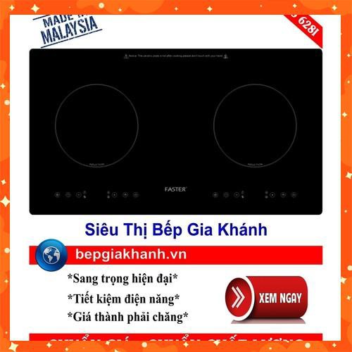 [GIÁ SHOCK] BẾP TỪ ĐÔI FASTER FS 628I, CAM KẾT HÀNG LOẠI 1
