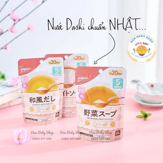 Bột nêm dashi pigeon nhật cho bé ăn dặm từ 5 tháng