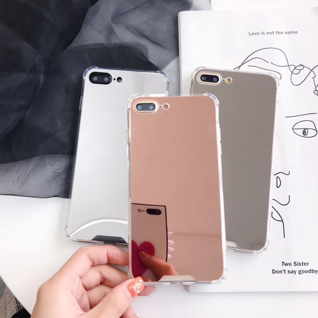 Ốp lưng iphone Tráng Gương chống sốc