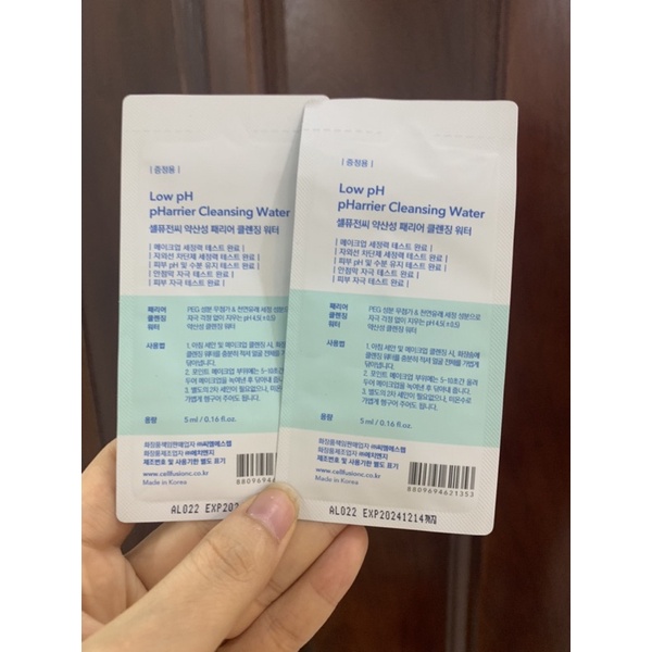 Nước Tẩy Trang Cell Fusion C Low pH pHarrier Cleansing Water