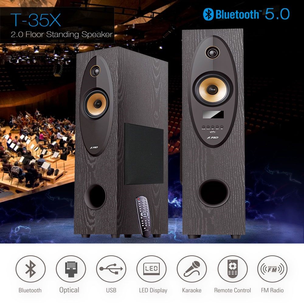 Loa Tháp Bluetooth 5.0 Fenda T-35X công suất 80W - Sản phẩm chính hãng