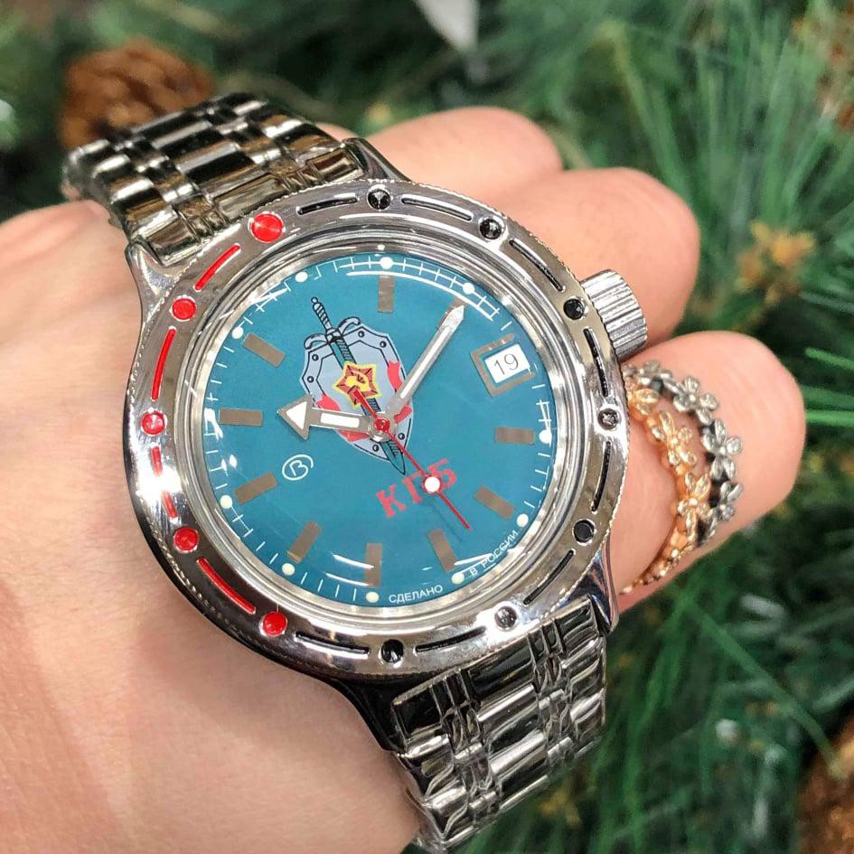 Đồng hồ quân đội Nga 420945. Đồng hồ nam Vostok máy cơ tự động Automatic, size mặt 40, chống nước tốt 20 ATM