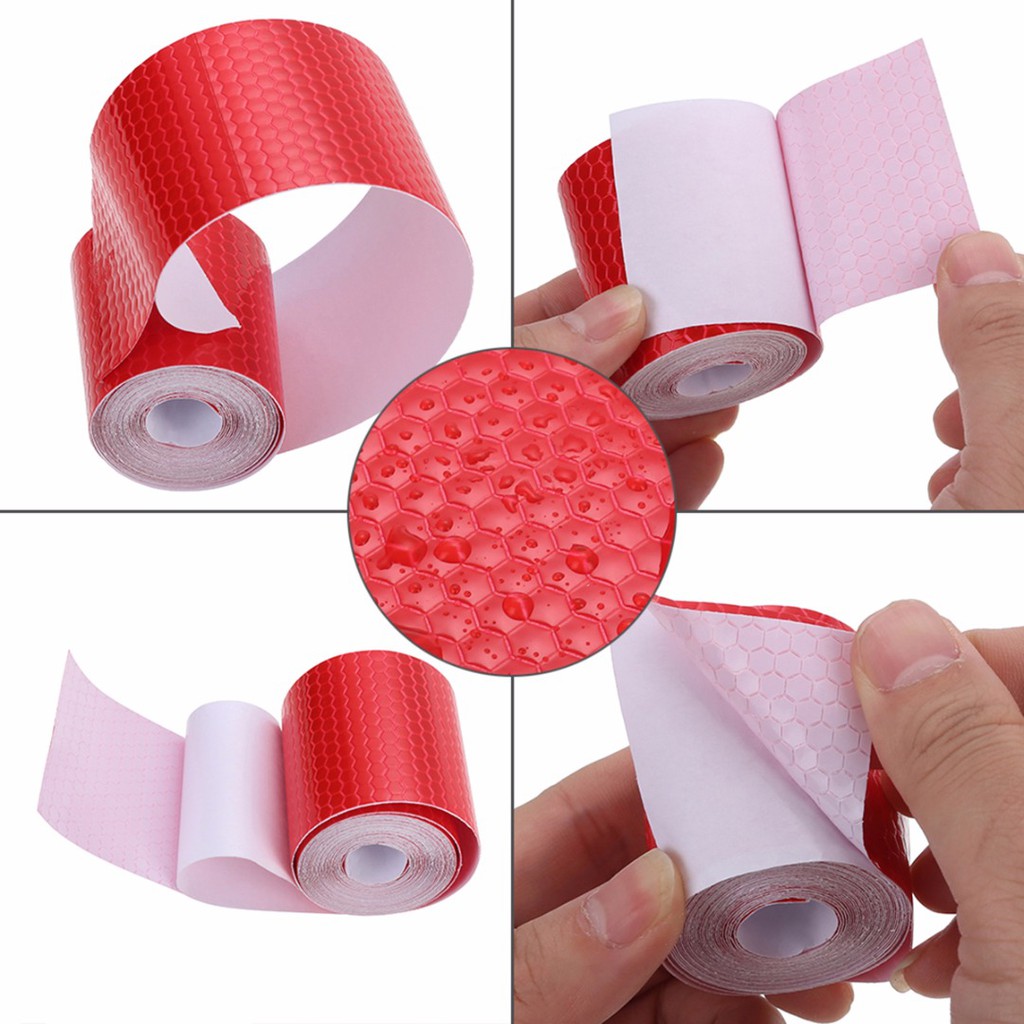 Cuộn Băng Dính Phản Quang Cảnh Báo An Toàn Kích Thước 3m