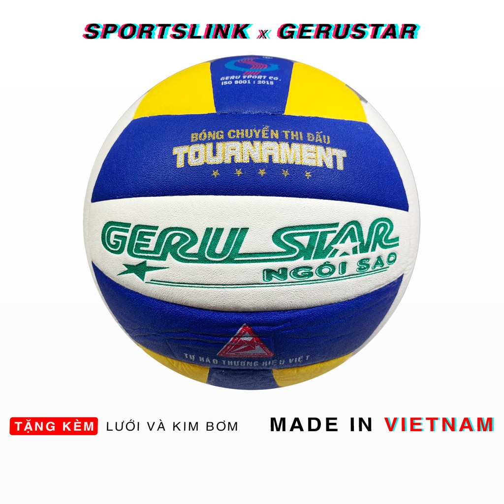 Bóng chuyền dán Gerustar Số 5 - Tournament (5 sao)