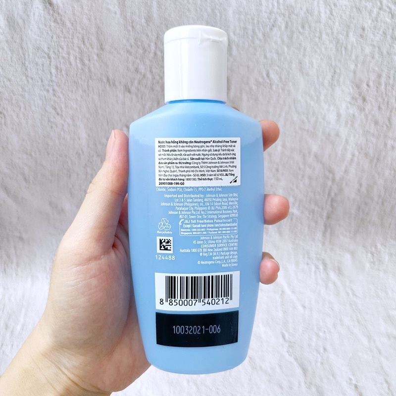 Nước hoa hồng không cồn Neutrogena 150ml | BigBuy360 - bigbuy360.vn