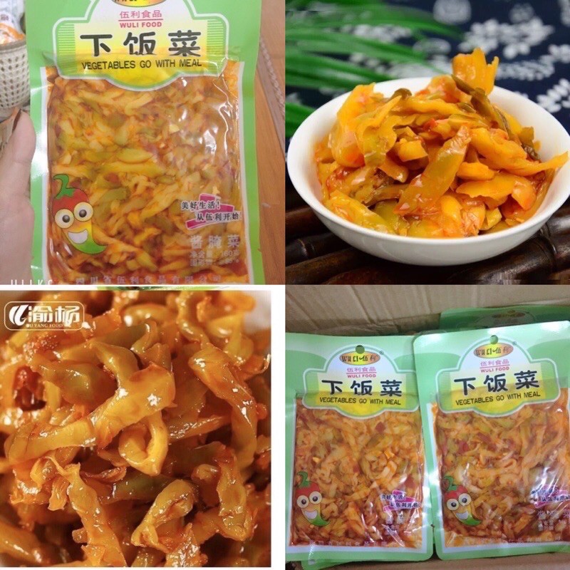 Mầm đá muối kim chi/ củ cải muối