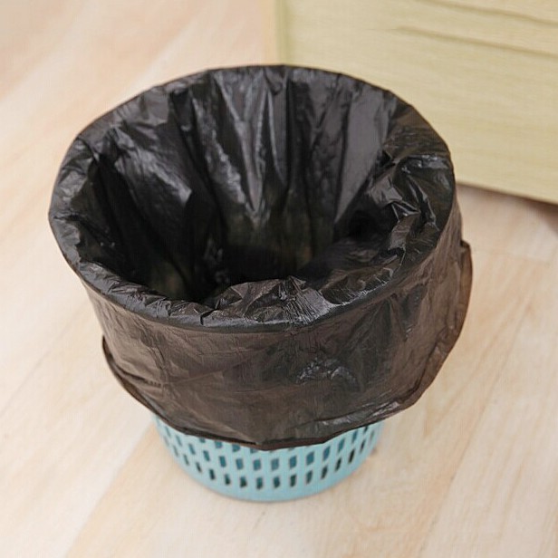 Cuộn túi đựng rác tự phân hủy, Túi bóng đựng rác không rỉ nước, không bốc mùi, an toàn, bảo vệ môi trường cms