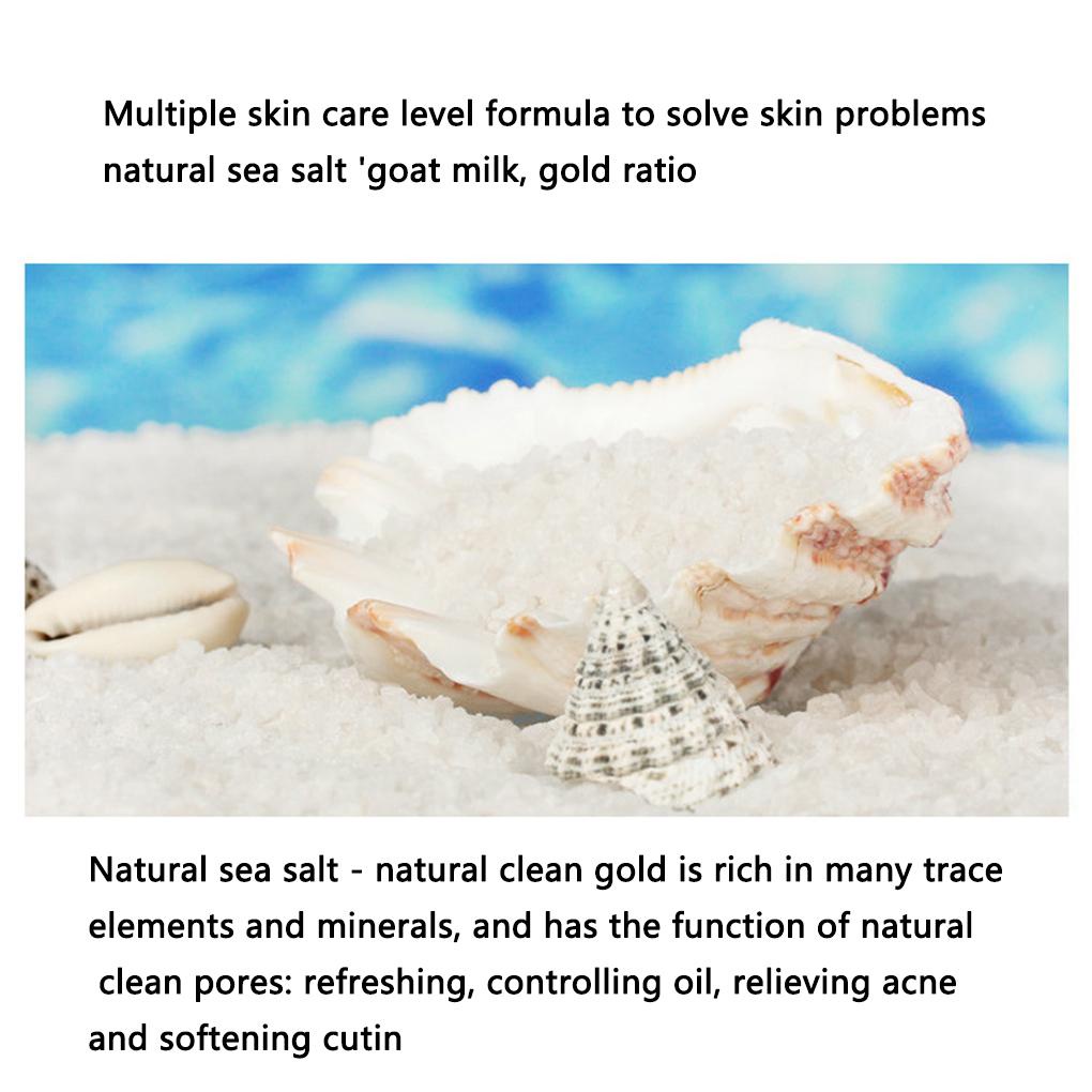 Xà Phòng Sữa Muối Biển Giúp Dưỡng Ẩm Và Loại Bỏ Mụn Cao Cấp