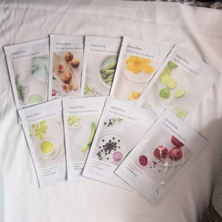 Combo 10 vị mặt nạ innisfree cho khách sỉ