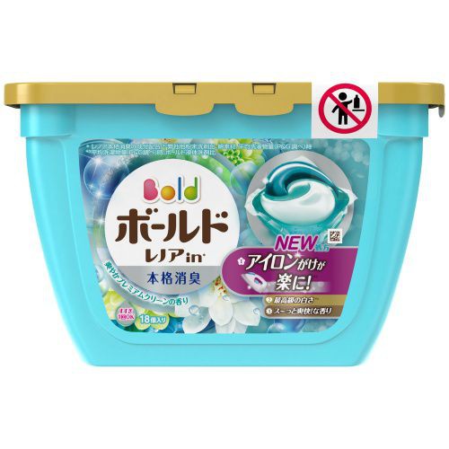 Viên giặt Bold xanh dương 17 viên (Japan)