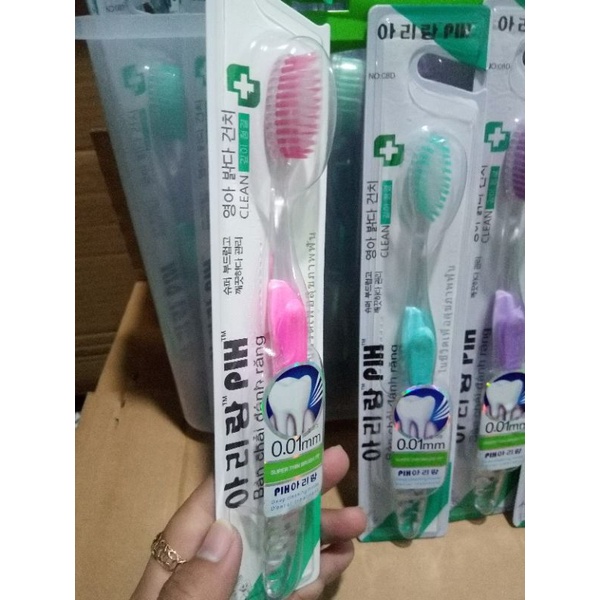 [Combo 6 cây] Bàn chải đánh răng công nghệ Hàn Quốc