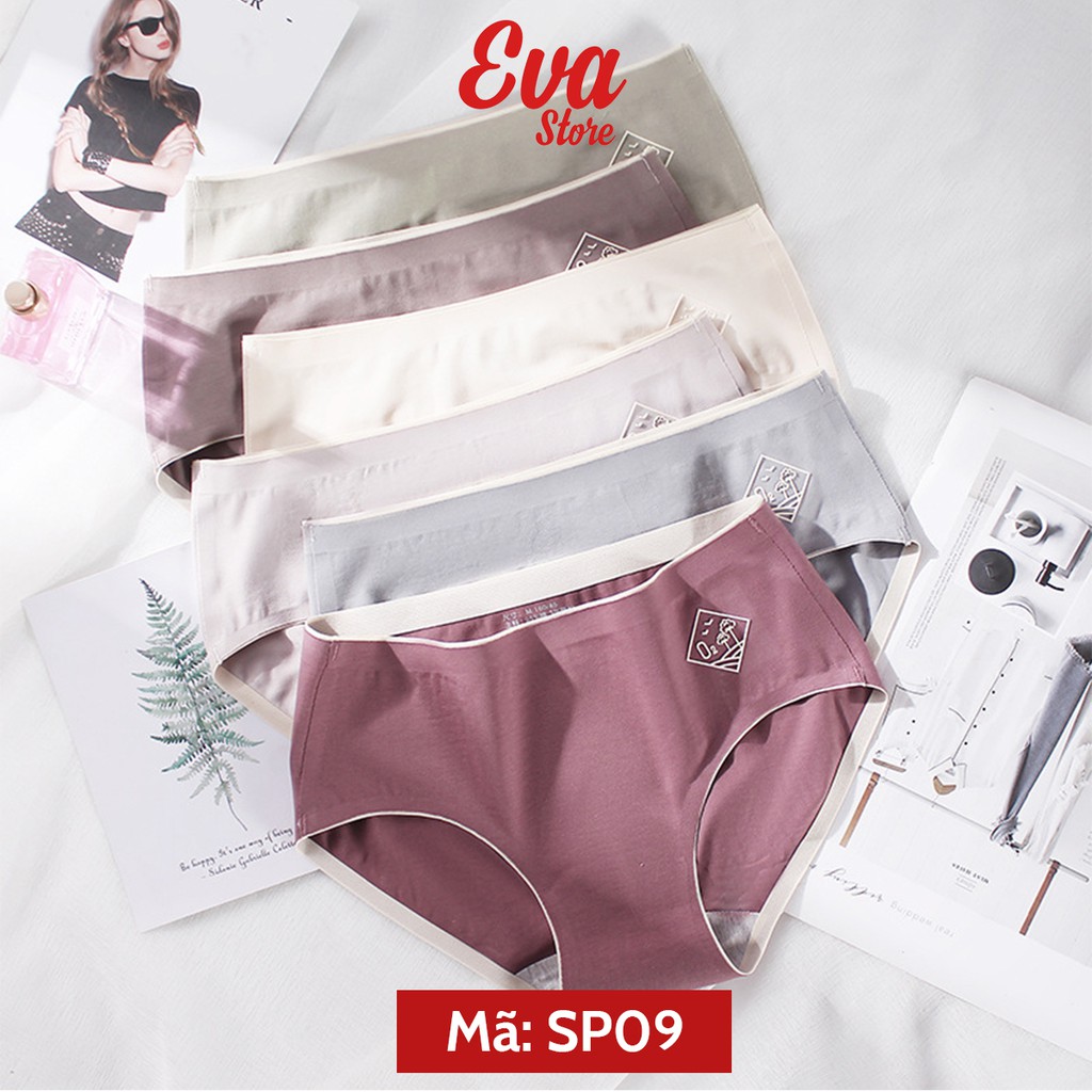 Quần lót nữ O2 Cotton Ép Không Đường May ( Được Chọn Màu )_EVASTORE_SP09