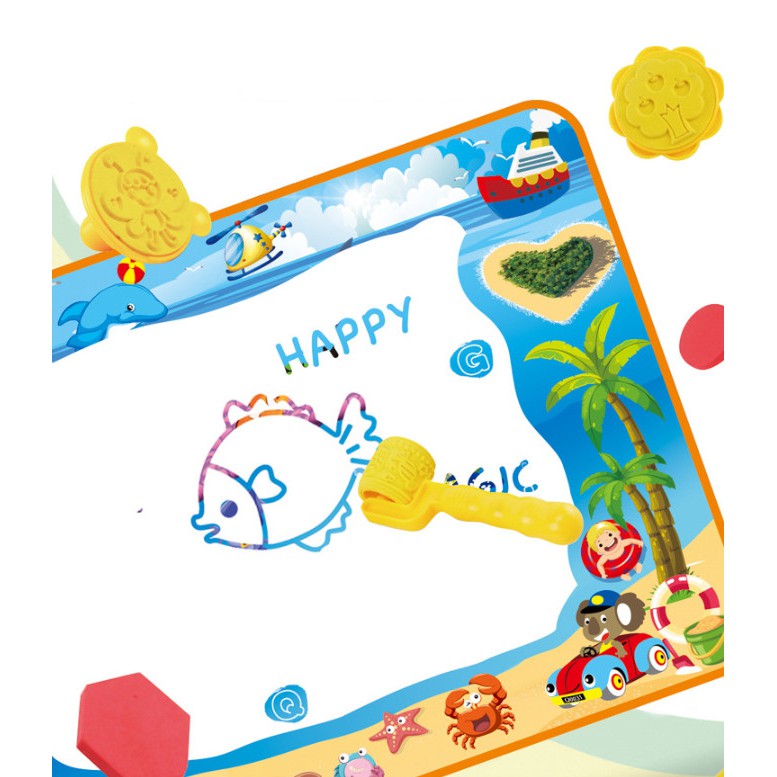 Water Drawing Mat - Tạo Cảm Hứng Nghệ Thuật Cho Bé - Home and Garden