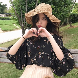 Sơ mi hoa nhí ulzzang