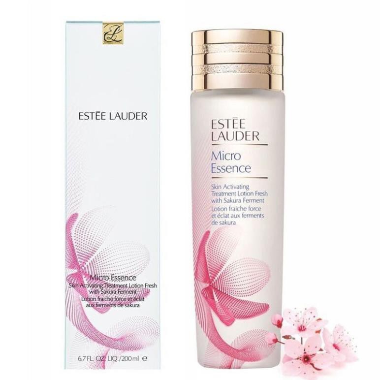 Nước Thần Hoa Anh Đào Esstee Lauder Micro Essence Skin Activating Treatment Lotion Fresh With Sakura Ferment Mini 30ml