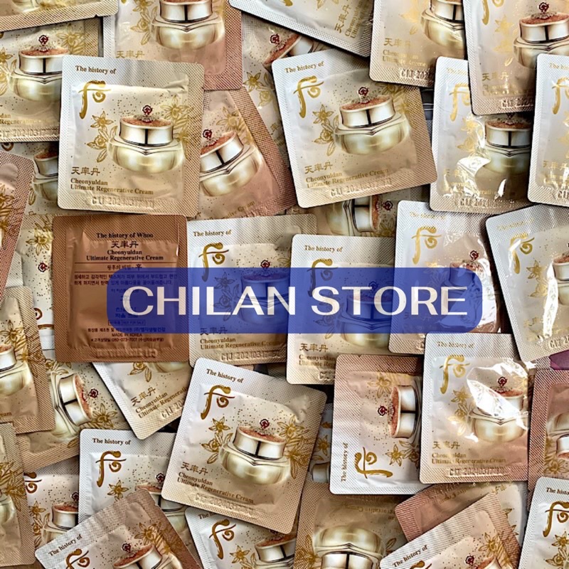 Kem Dưỡng Whoo Utimate Tái Sinh Phục Hồi Da Lão Hoá Dạng Gói 1ml | BigBuy360 - bigbuy360.vn